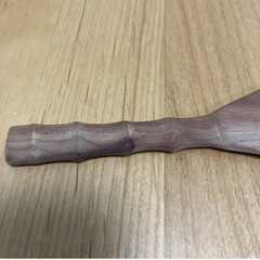木製スプーン型キッチンツール　木べらの画像
