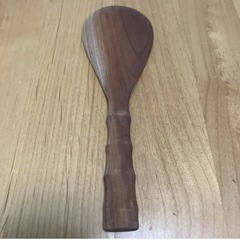 木製スプーン型キッチンツール　木べらの画像