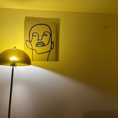 Salty mushroom floor lamp 照明の画像