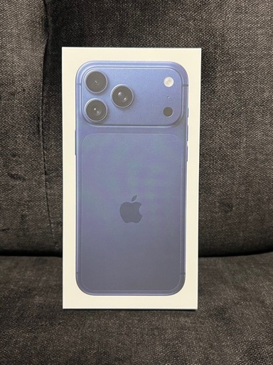新品　iPhone 17Pro MAX 256GB ディープブルー