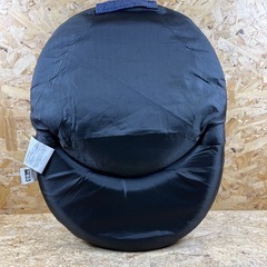 ニトリ スリム収納座椅子 ネイビー 中古品の画像
