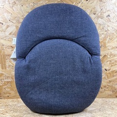 ニトリ スリム収納座椅子 ネイビー 中古品の画像