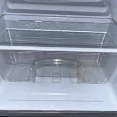 配達設置無料 シャープ 冷凍冷蔵庫 118L 高さ調整棚 ガラストレー 省エネ設計の画像