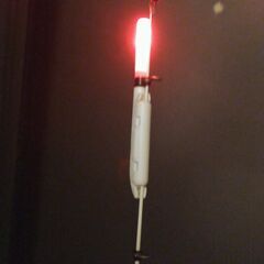 太刀魚用に！電気浮き各種 計８個 ＋ 竿先ライト２個の画像