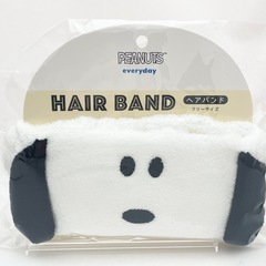 【未使用】スヌーピー ヘアバンド ハンドシュシュの画像