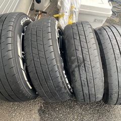ハイエース 23年製 FALKEN W11 215/60R17C essex EJ-17 7J 4本セットの画像