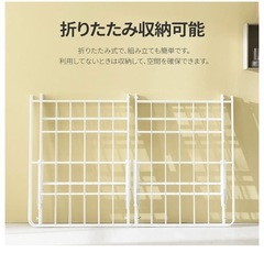 ダブルベットフレーム　折りたたみの画像