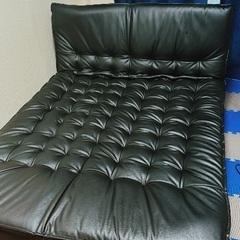NITORI Black Sofa Bed - Very Good Condition (Pickup Only, Konan-ku Yokohama)の画像