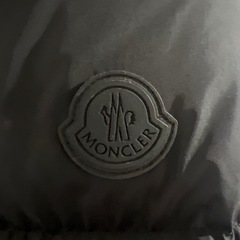MONCLER ダウンジャケット 黒の画像