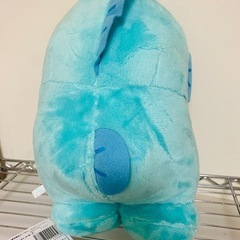 【タグ付き)サンリオキャラクターズ　ムムム？ふわふわ超BIGぬいぐるみ　ハンギョドンの画像