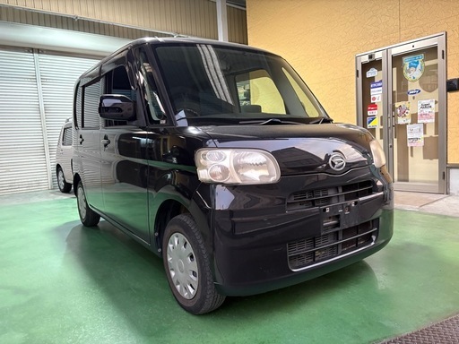 ダイハツタントL375S 車検あり即日納車OK 左スライドドア黒色 (サラダ