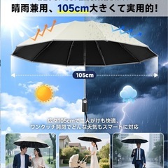 新品　晴雨兼用傘の画像