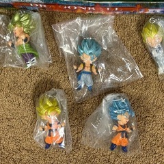 超戦士マスコット3  ドラゴンボール超　フリーザ以外コンプセット　7体セット フィギュアの画像