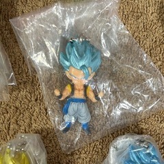 超戦士マスコット3  ドラゴンボール超　フリーザ以外コンプセット　7体セット フィギュアの画像