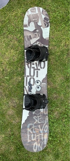 スノーボード、ビンディングセット