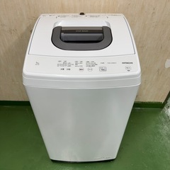 2　R002★2024年製★日立 洗濯機　5KG 一人暮らし の画像