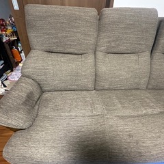 ニトリ　3人掛けソファの画像