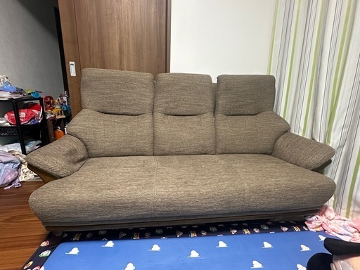 ニトリ　3人掛けソファ