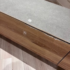 傷あり180センチテレビ台（元値52800円）の画像