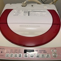 【SHARP】洗濯機　残り湯洗濯機ホース付きの画像