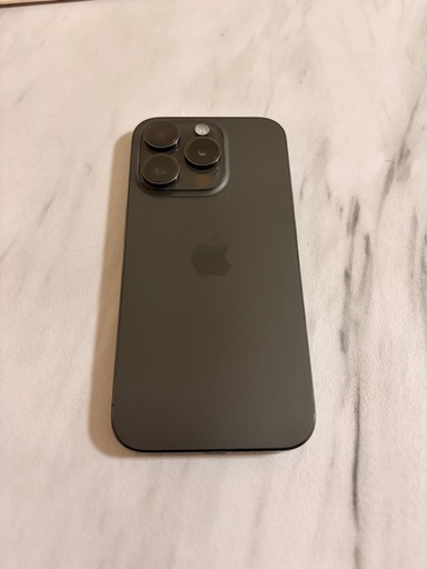 【美品‼️】iPhone15Pro 128GB ブラックチタニウム
