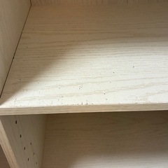 ニトリ　カラーボックス　扉付きの画像