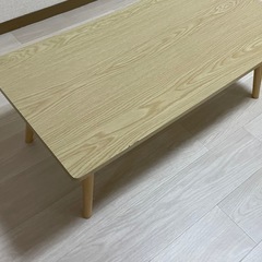 ニトリ　折りたたみローテーブルの画像
