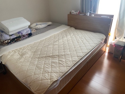 ニトリ　ベットフレーム・マットレス(セット)