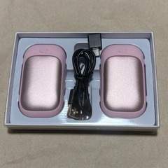 ⭐️２Way＆２個セット⭐️電子カイロ／モバイルバッテリー／３段階温度調整／急速充電⭐️新品未使用の画像
