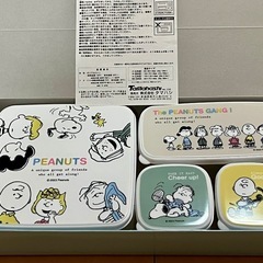 [新品未使用]スヌーピー 保存容器セットの画像