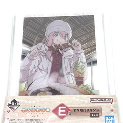 【一番くじ】ゆるキャン（なでしこ）アクスタとラバーチャームの画像