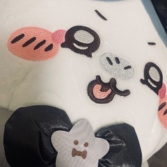 タグ付ちいかわ 悪いバージョンだBIGぬいぐるみの画像