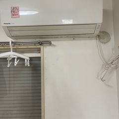 パナソニック製エアコン（2017年製）の画像