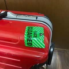 GRIFFIN LAND スーツケース 赤の画像