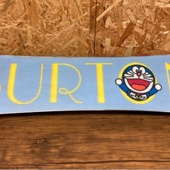 【南幌】BURTON バートン アフタースクールスペシャル 100 キッズ ドラえもん grom 板 + バインディング スノーボード Burton の画像