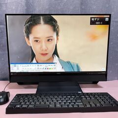 6108★NEC製LAVIE 液晶 一体型 PC　DA970DAB★第6世代Core i7★新品SSD 256GB★メモリ大容量16GB★4TV　テレビ視聴・録画の画像