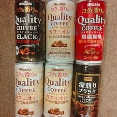 缶コーヒー各種（ショート缶）の画像