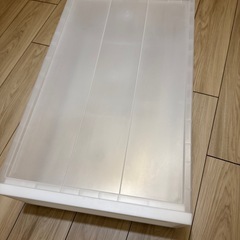 無印良品　衣装けーすケース引出式　小の画像