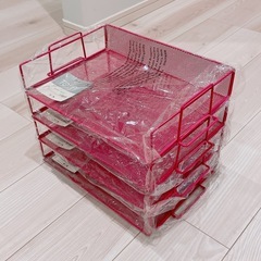 【新品】スタッキングトレー 4個の画像