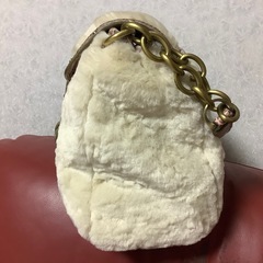 未使用　自由区　AREA FREE バッグ　ハンドバッグ　フェイクムートン調の画像