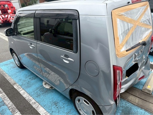 【事故車】ホンダN-WGN／令和1年式／エンジン始動可・短距離走行可／部品取り・修理ベースに