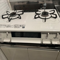 超美品！パロマ  PA-S46H ガステーブル 2口 卓上 プロパン用 右 左 2口 ガスコンロの画像