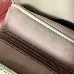 INDIVI ハンドバッグ　ミニボストンバッグ　ピンク　スエード調の画像