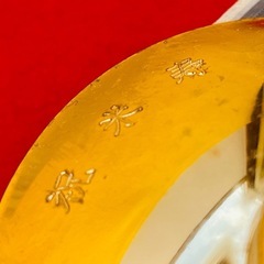 金杯 24KGP 福岡県知事 平成五年度 祝米寿 寿 盃 杯 純金メッキ 長寿の画像