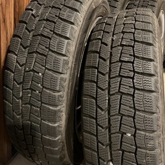 ダンロップ　スタッドレスタイヤ　155/65R14 75Q 収納袋付き  の画像