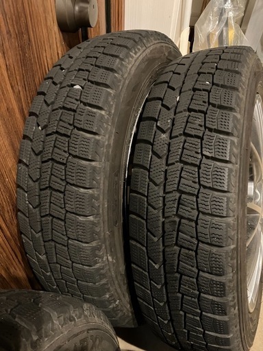 【お引渡し予定の方、決定しました】  ダンロップ　スタッドレスタイヤ　155/65R14 75Q 収納袋付き