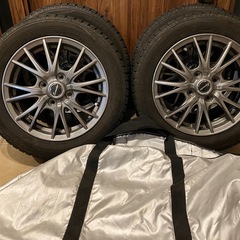 ダンロップ　スタッドレスタイヤ　155/65R14 75Q 収納袋付き  の画像