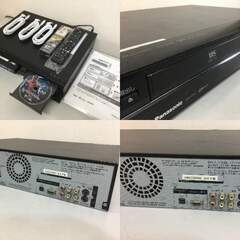【🍀貴重品】パナソニック 250GB DVDレコーダー VHSビデオ一体型 DIGA DMR-XP25V-K　管理No33の画像