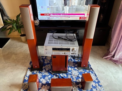 5チャンネールウーハーアンプ＆スピーカー