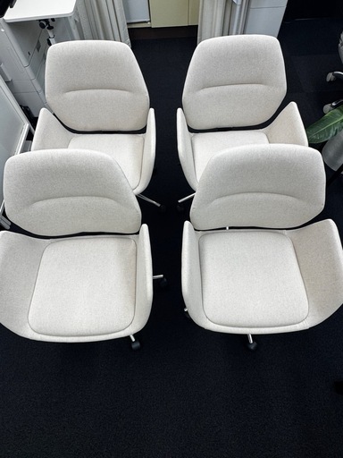 Kanademono オフィスチェア 4脚セット 美品（心斎橋 引き取り限定）